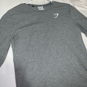 Gymshark Long Sleeve Tee (Grey)